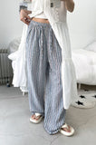 moss summer stripe pants