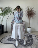 Rebel Stripe Collar Tee