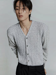 【COSYHARU】Cable knit cardigan COSYHARU (コシハル) - ケーブルニットカーディガン / Cable