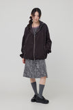 Curly Corduroy Hood Jacket