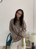 [unisex] Maje Stripe Over Long Sleeve Tee