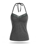 Flower String Tube Top