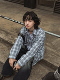 Jetty Seersucker Overfit Check Shirt