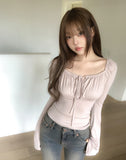 Rico Shirred Balloon Long Sleeve
