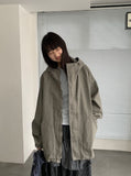 [unisex] Osharo Washing Over Hood Jacket