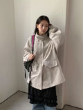 Cotillo Cotton String Over Bomber Jacket