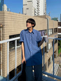 Cosblue Linen Short Sleeve Shirt