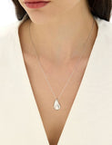 [Premium Plating] Champagne Full Moon AB(W) Big Bowl Long Necklace