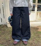 Hisaho Raw Wide Denim Pants