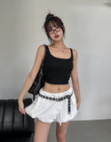 Appi Backless Strap Crop Sleeveless (With Cup)