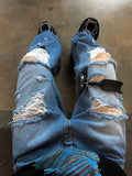 Bet Vintage Wide Denim Jeans