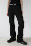 SHIRRING BOOTCUT PT