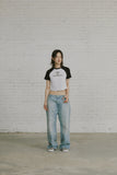 LIFE IS ROMANTIC RAGLAN TEE