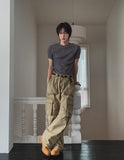 Pitt vintage utility pocket cargo pants