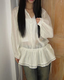 Ronew Frill Tiered Blouse