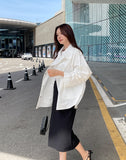 Baren Trench Half Coat Bomber Jacket