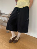 [unisex] Ninin Pocket Bermuda Banding Pants