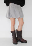 PUMPKIN STRAP SKIRT