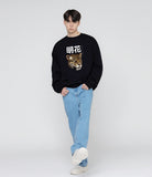 Flower Real Leopard Center Sweatshirt