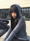 [MADE] Rut Snap Totto Hood Button T
