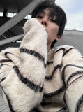 Pino Mohair Stripe Knit