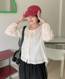 Hayoi Ribbon Lace Blouse