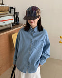 Kinz Collar Denim Shirt