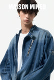 TRICEPS BIKER DENIM JACKET