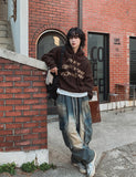 Excited Cargo Wide Denim Pants