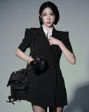 Modern Double Blazer Jumpsuit