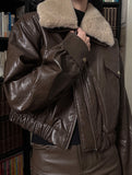Severus leather jumper