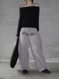 Boat Lettering Nylon Pants