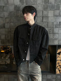 Pocket China Crop Jacket