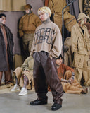 Vegan Leather Curved Pants