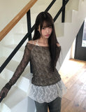 Shuhin Layered Lace Knit