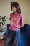 CAKE PARTY Pigment Crop Short Sleeve Tee