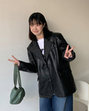 Sokira Over Leather Jacket