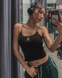 X-Back Semi-Cropped Sleeveless (with cup)