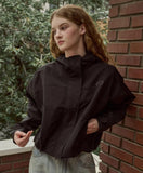 Crop Hood Windbreaker