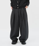 Set Twill Balloon Trousers