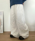 Sneaky Flower Banding Wide Pants