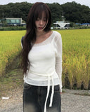 Mining Bustier Layered Knit