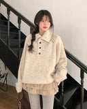 Tessie Stitch High Neck Two-Way Knit