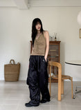 Cotyl Unfoot Wrap Shirring Draping Sleeveless
