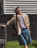 Summer Linen Overfit Blazer