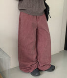 Kaillis Washing Wide Cotton Pants