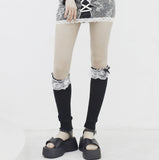 Sereni Ribbon Lace Leg Warmer