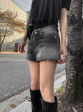 Fog Black Shorts