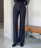 Corgette Brushed Span Bootcut Denim Pants