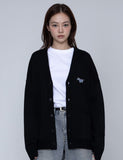 PAPER PONY Embroidered Knit Cardigan
